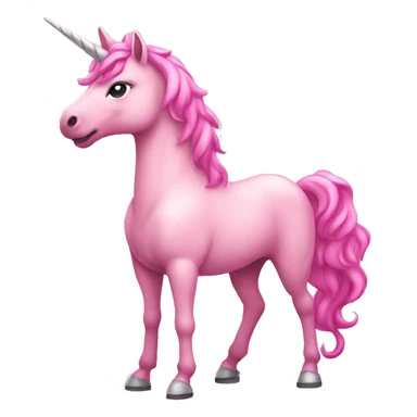 pink Unicorn Full Body sticker
