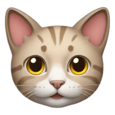 cat wearing cat costume sticker