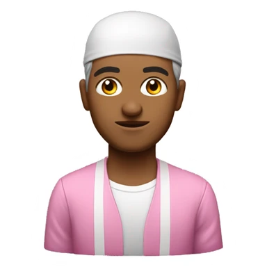 practicante de arte marcial y lazo rosa  sticker