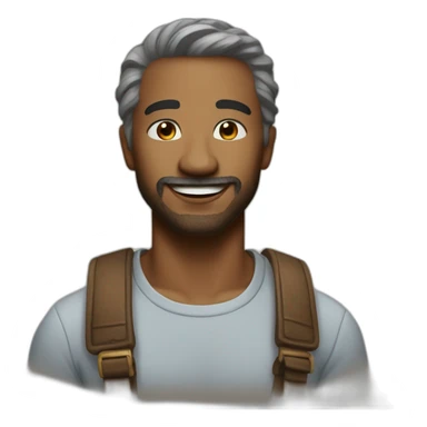 well gifted man sticker