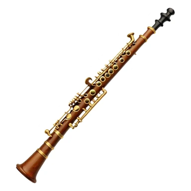 Oboe instrument sticker