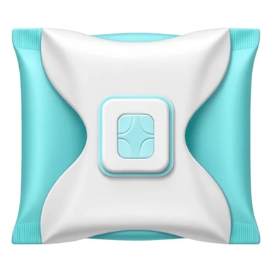 Pack or sanitary pads sticker