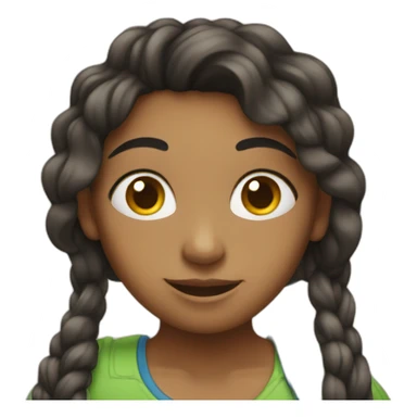 women with puzzle sticker