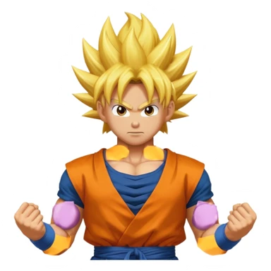 Goky super sayan sticker