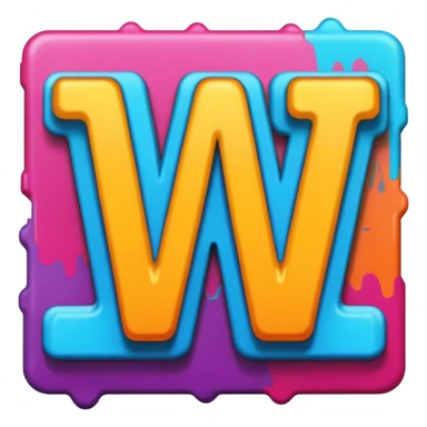 Graffiti the words W Hours  sticker