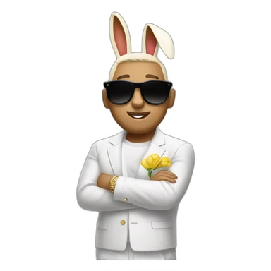 bad bunny grammy sticker