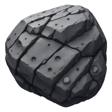 Cinematic Realistic Asteroid sticker