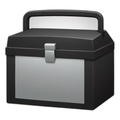 black toolbox sticker