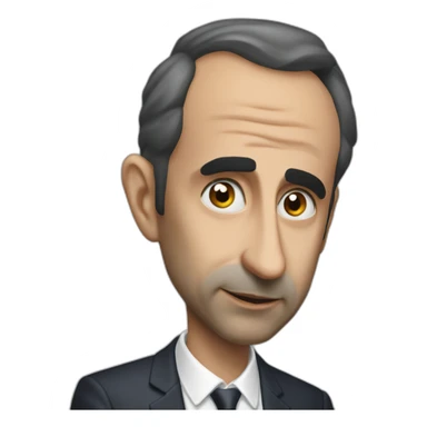 eric zemmour shooting nobody sticker