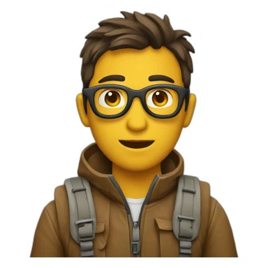 Kája-the-traveller sticker