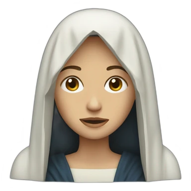 Mary with seven sorrows sticker