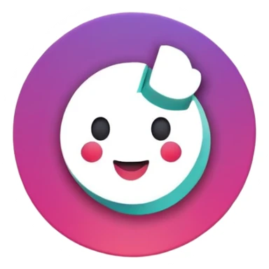 Image logo certification Tik toc  sticker