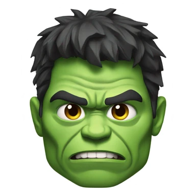 Incredible Hulk sticker