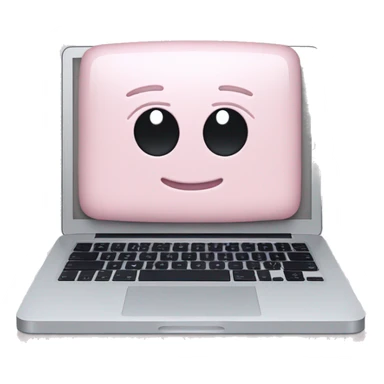  pale pink macbook computer sticker
