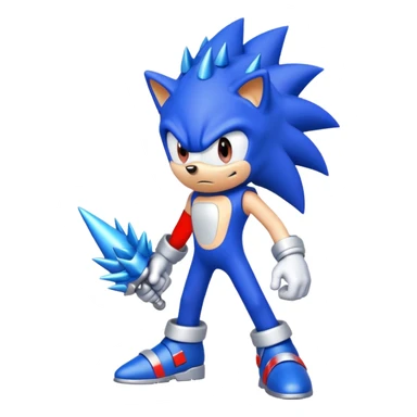 Sonic soilder sticker