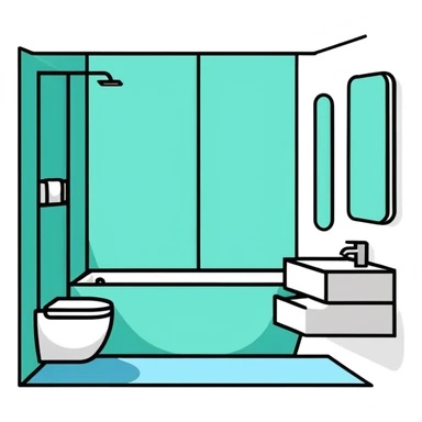 Bathroom Besties sticker