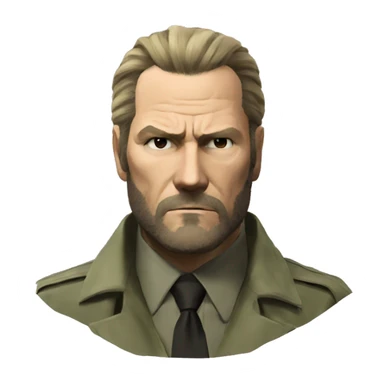 Big Boss from MGSV sticker