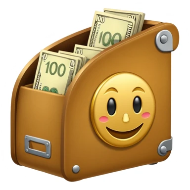 ordner mit der aufschrift "€100.000" sticker