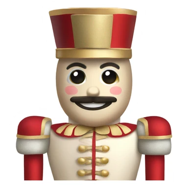 nutcracker with torso sticker