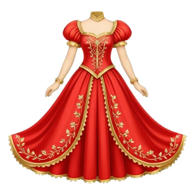Fairy Tale Costume including red sticker