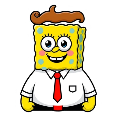 SpongeBob native  sticker