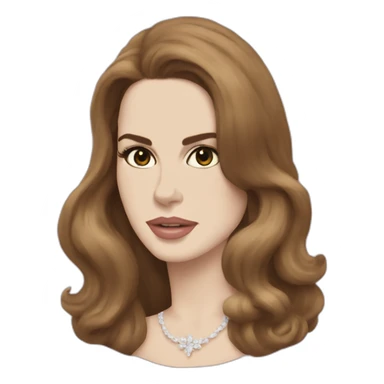 Lana del Rey Born to die sticker