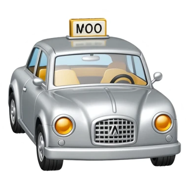 metal car toy in monopoly sticker