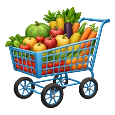 ichimlilar ortilgan arava  sticker