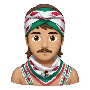 mexican cartel with a mexico bandana sticker