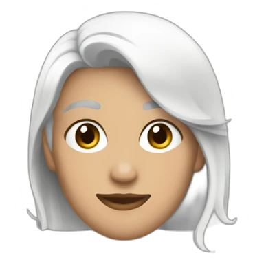 Boda persona blanca sticker