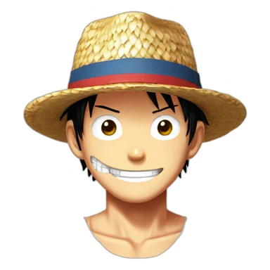 Straw Hat Luffy sticker