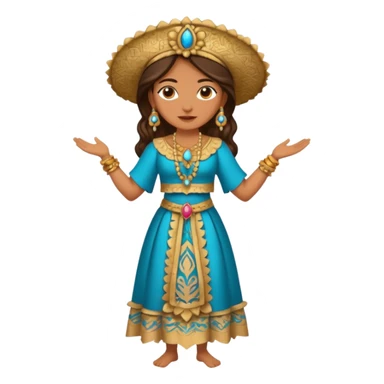 pitonisa cuerpo completo ropa cartagines sticker