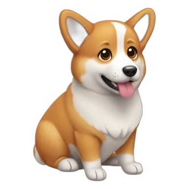 corgy sticker
