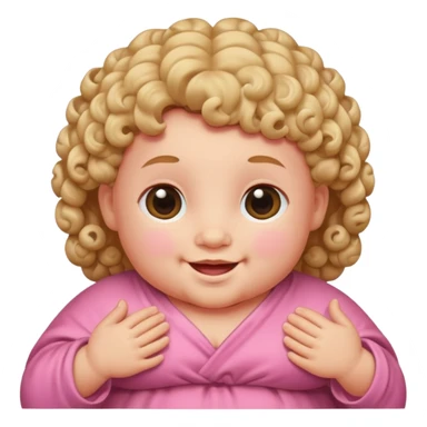 pink baby jesus sticker