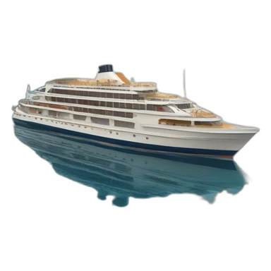 Bateau de croisière  sticker