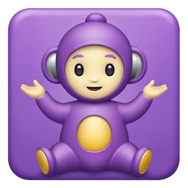 Small teletabi sticker