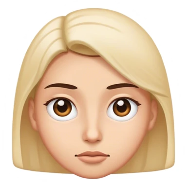 rolling eyes with side eyes sticker