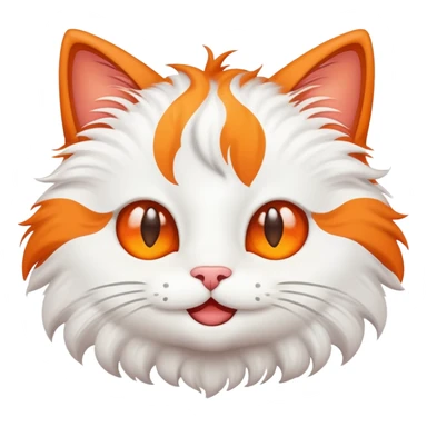 Cat emoji with star eyes sticker