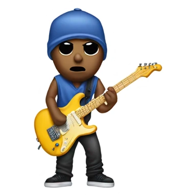 Limp Bizkit guitar player sticker