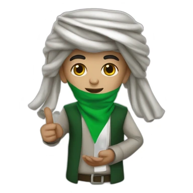 Algérie mélanger avec Palestine sticker