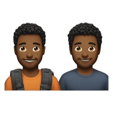 Nick and Charlie sticker