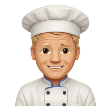 Gordon Ramsay cheerful sticker