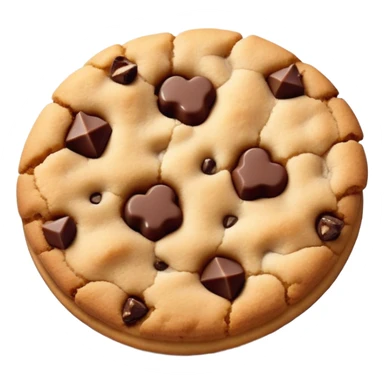 Crumble cookie sticker