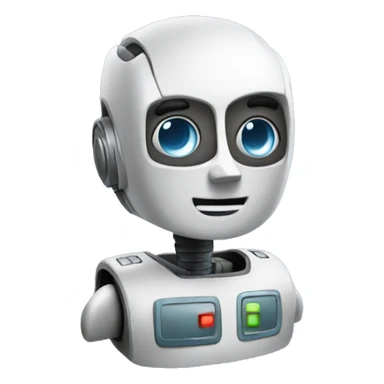 trading robot sticker