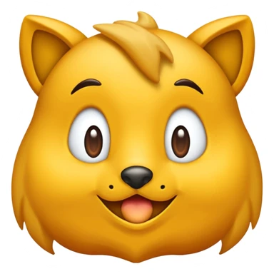 hnědý kůň s flekama na zádi s bílou hlavou a jedno oko má modré a druhé hnědé  sticker