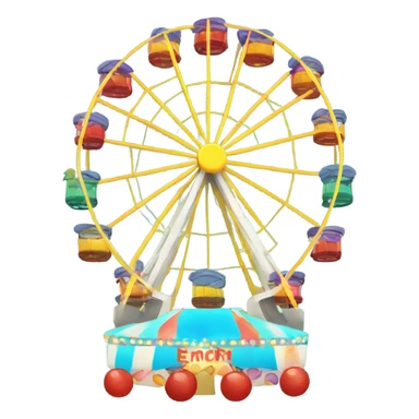 ferris wheel sticker