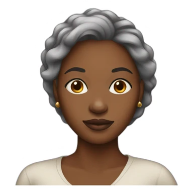 Nigerian woman sticker