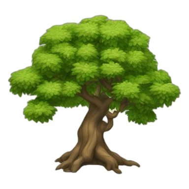 Árbol Bonsái aestetic  sticker