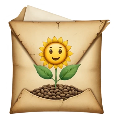 seed packet pocket sticker