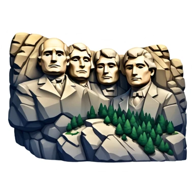 Mount Rushmore sticker